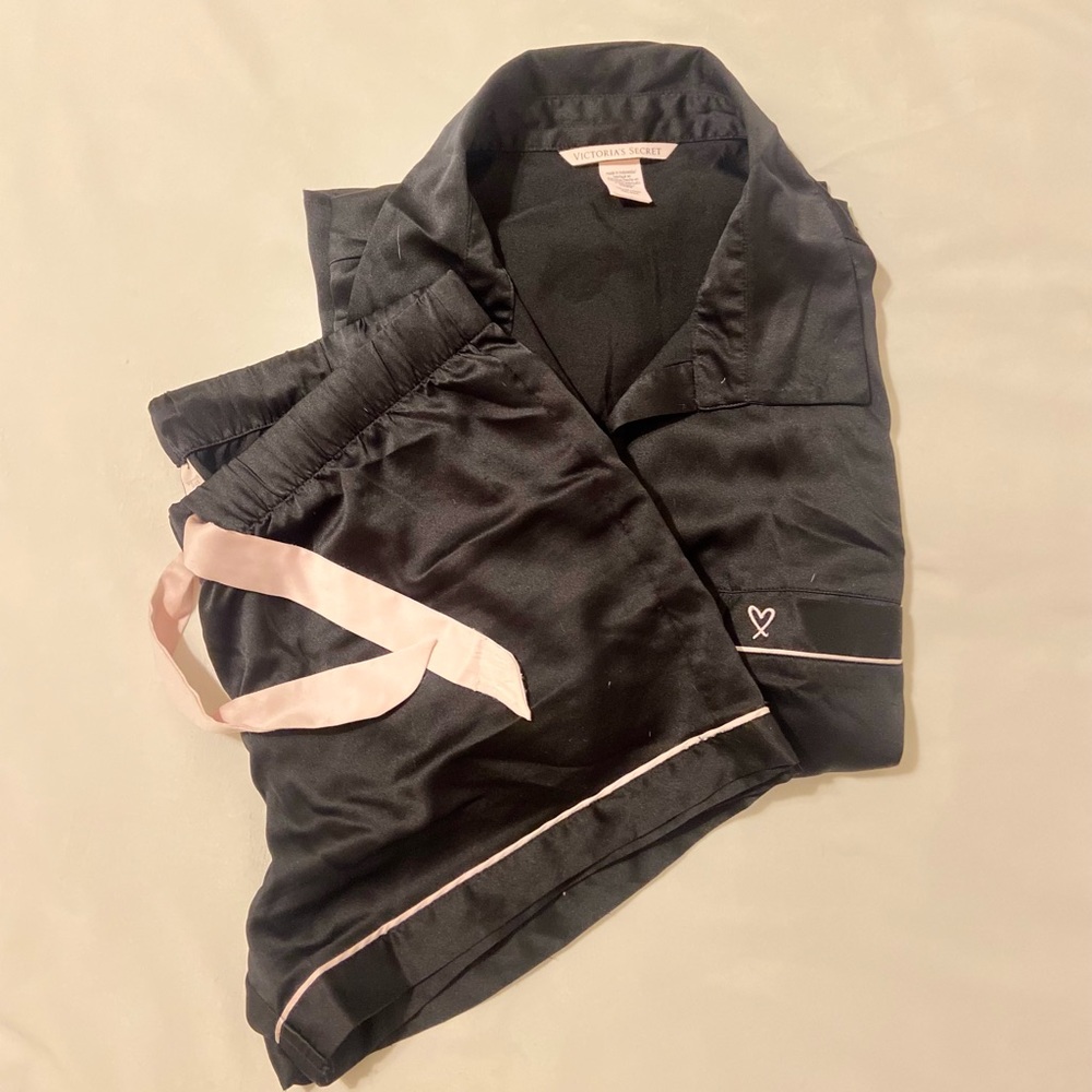 Victorias Secret Satin Pajama Set